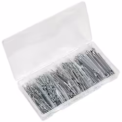 Sealey AB001SP Split Pin Assortment 555pc Small Sizes Imperial & Metric