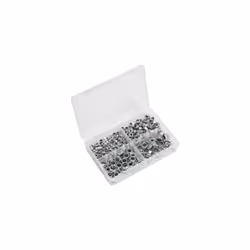 Sealey AB032LN Nylon Lock Nut Assortment 300pc M6-M12 DIN 982 Metric