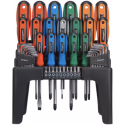 Screwdriver, Hex Key & Bit Set 44pc - Additional view 4