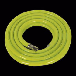 Air Hose High-Visibility 5m x Ø10mm with 1/4"BSP Unions