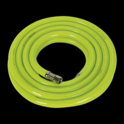 Air Hose High-Visibility 5m x &#216;10mm with 1/4&quot;BSP Unions