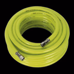 Air Hose High-Visibility 15m x &#216;8mm with 1/4&quot;BSP Unions