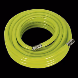 Air Hose High-Visibility 10m x Ø10mm with 1/4"BSP Unions