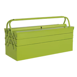 Sealey Ap521Hv Cantilever Toolbox 4 Tray 530Mm Hi-Vis Green