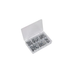 Sealey AB031FN Flange Nut Assortment 390pc M5-M12 Serrated DIN 6923 Metric