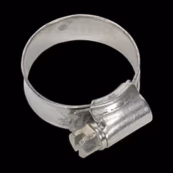 Hose Clip Stainless Steel &#216;16-27mm Pack of 10