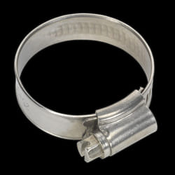 Hose Clip Stainless Steel &#216;25-38mm Pack of 10