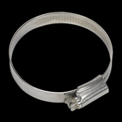 Hose Clip Stainless Steel &#216;51-70mm Pack of 10