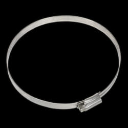 Hose Clip Stainless Steel &#216;130-150mm Pack of 5
