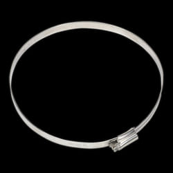 Hose Clip Stainless Steel &#216;150-170mm Pack of 5