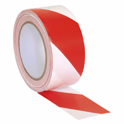 Sealey Hwtrw Hazard Warning Tape 50Mm X 33Mtr Red/White