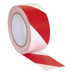 Sealey Hwtrw Hazard Warning Tape 50Mm X 33Mtr Red/White
