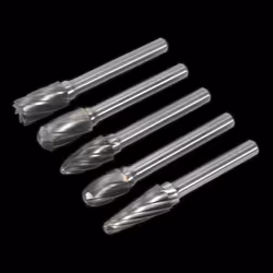 Tungsten Carbide Rotary Burr Set 5pc Ripper/Coarse