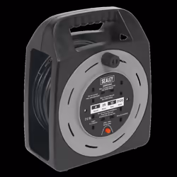 Cable Reel Box Type 25m 4 x 230V 1.25mm&#178; Thermal Trip