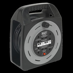 Cable Reel Box Type 25m 4 x 230V 1.25mm&#178; Thermal Trip