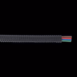 Convoluted Cable Sleeving Split &#216;7-10mm 100m