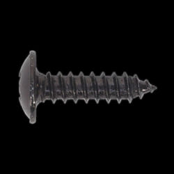 Self-Tapping Screw 4.2 x 16mm Flanged Head Black Pozi Pack of 100