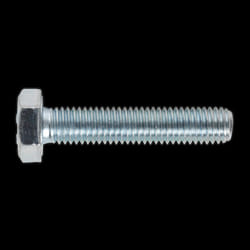 HT Setscrew M10 x 50mm 8.8 Zinc Pack of 25