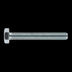 HT Setscrew M10 x 75mm 8.8 Zinc Pack of 25