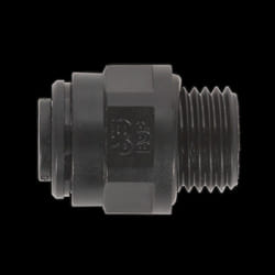 Straight Adaptor 10mm x 1/4&quot;BSP Pack of 5 (John Guest Speedfit&#174; - PM011012E)