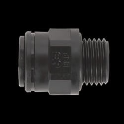 Straight Adaptor 8mm x 1/4&quot;BSP Pack of 5 (John Guest Speedfit&#174; - PM010812E)