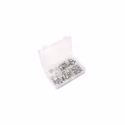 Sealey AB073TI Threaded Insert Rivet Nut Assortment 200pc M4-M8 Splined Metric