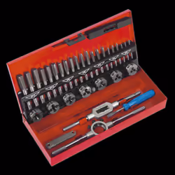 Tap & Die Set 32pc Split Dies Metric