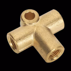 Brake Tube Connector 3/8"UNF x 24tpi 3-Way