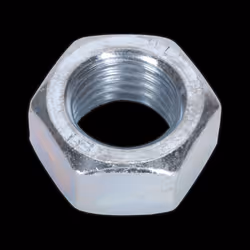 Steel Nut DIN 934 - M24 Zinc Pack of 5