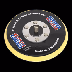 Hook-and-Loop Backing Pad &#216;115mm 5/16&quot;UNF