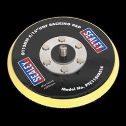 Hook-and-Loop Backing Pad &#216;115mm 5/16&quot;UNF