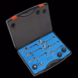 Mini Air Brush Kit 10pc Gravity/Suction Feed