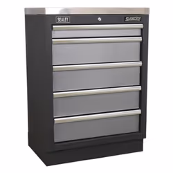Sealey Apms59 Modular 5 Drawer Cabinet 680Mm