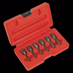 Screw Extractor Set 6pc 3/8"Sq Drive