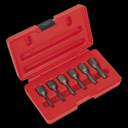 Screw Extractor Set 6pc 3/8&quot;Sq Drive