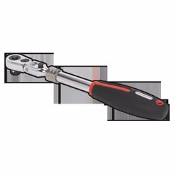 SEALEY - AK8983 Ratchet Wrench 3/8"Sq Drive Flexi-Head Extendable Platinum Series