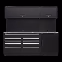 Premier 2.3m Storage System - Stainless Worktop