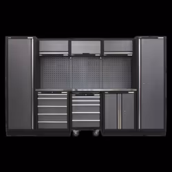 Superline PRO&#174; 3.2m Storage System - Stainless Worktop