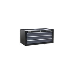 Sealey AP3503TB Mid-Box 3 Drawer with Ball Bearing Slides - Black/Grey
