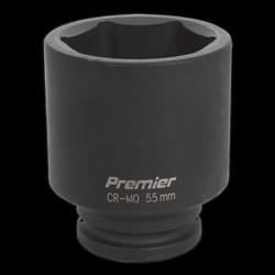 Impact Socket 55mm Deep 3/4&quot;Sq Drive