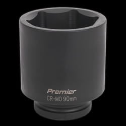 Impact Socket 90mm Deep 1&quot;Sq Drive