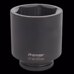 Impact Socket 100mm Deep 1&quot;Sq Drive