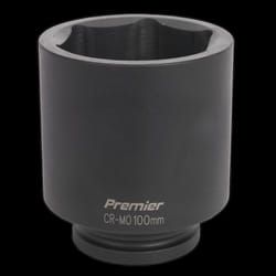 Impact Socket 100mm Deep 1&quot;Sq Drive
