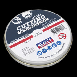 Cutting Disc &#216;115 x 1.2mm &#216;22mm Bore Pack of 10