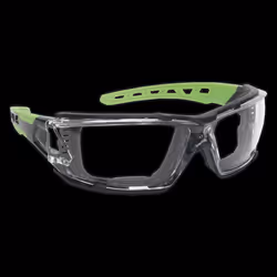 Safety Spectacles with EVA Foam Lining - Clear Lens