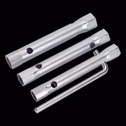 Spark Plug Box Spanner Set 3pc Long Reach Double End