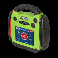 RoadStart&#174; Emergency Jump Starter 12V 900 Peak Amps Hi-Vis Green
