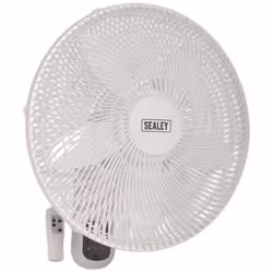 Sealey SWF18WR Wall Fan 3-Speed 18in with Remote Control 230V