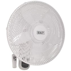 Sealey SWF18WR Wall Fan 3-Speed 18in with Remote Control 230V