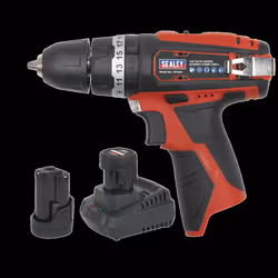 Combi Drill Kit Ø10mm 12V SV12 Series - 2 Batteries